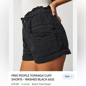 Free people topanga shorts